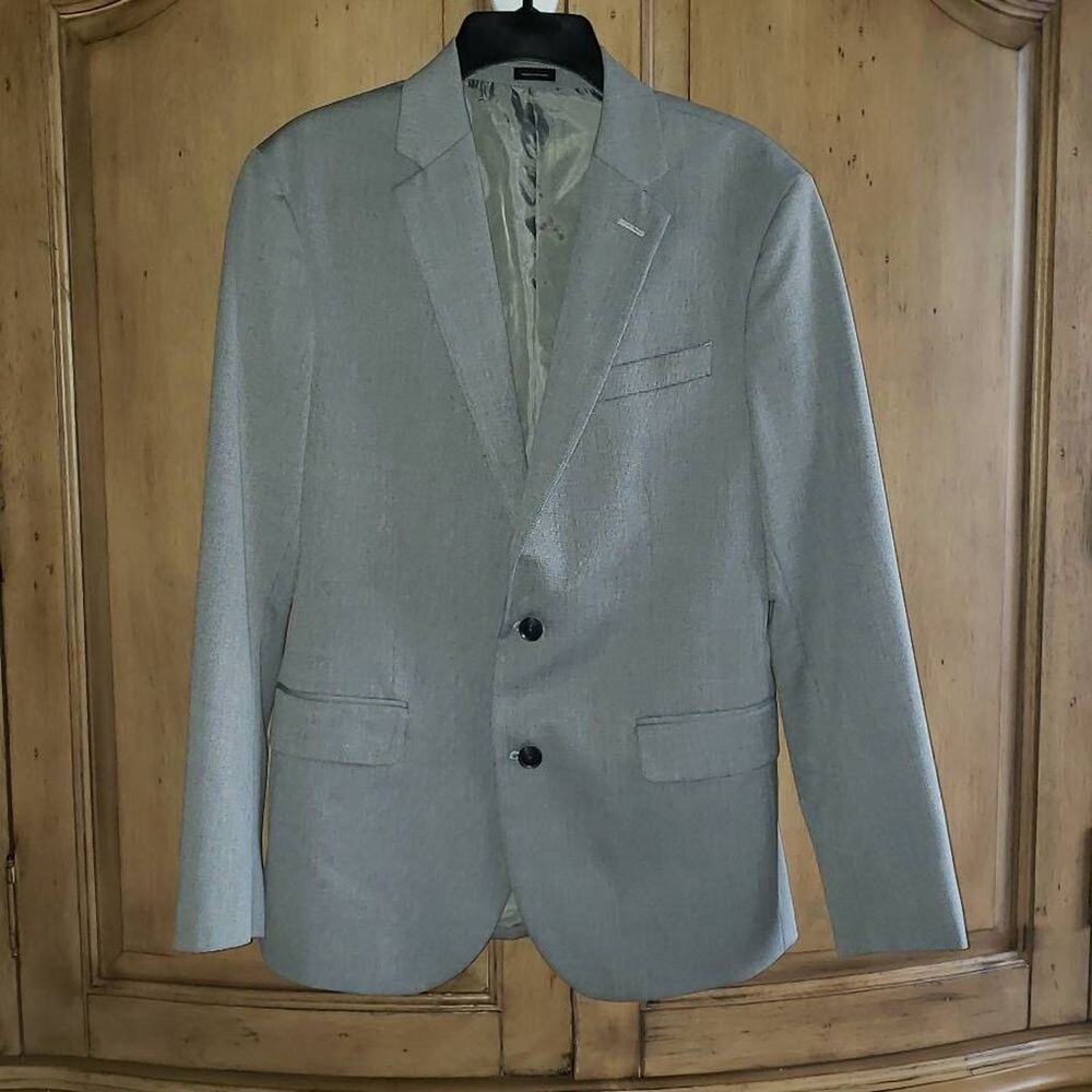 JF J. Ferrar Slim Fit Button Down Blazer